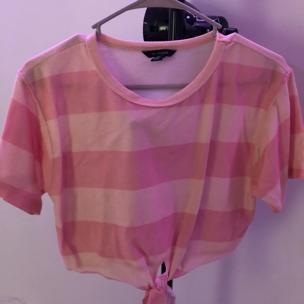 NWOT AE Studio Crop Top with Knot